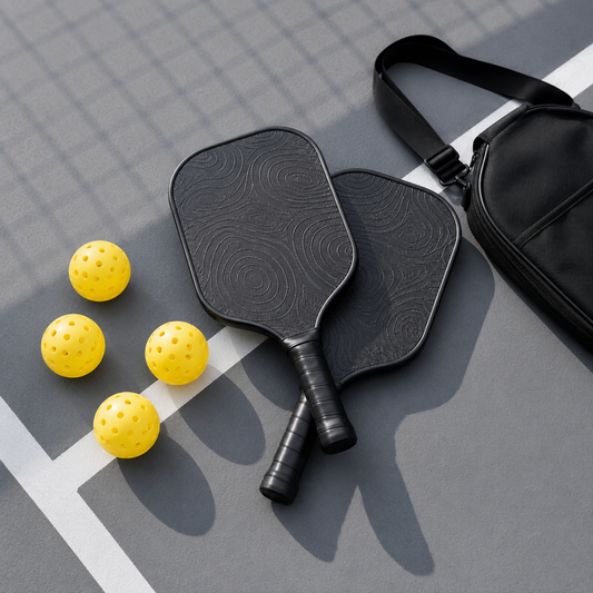Carbon Fiber Pickleball Paddle Set
